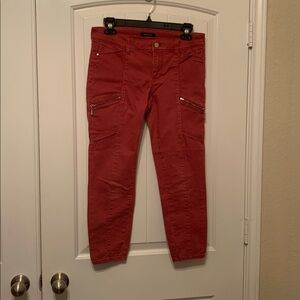 White House Black Market Skinny Crop Pants Sz 6